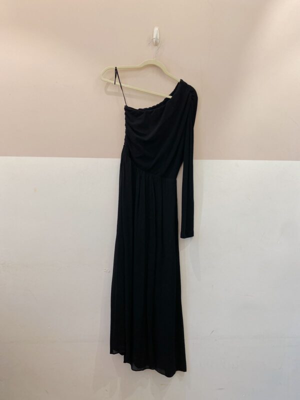Vestido midi preto Cris Barros 38