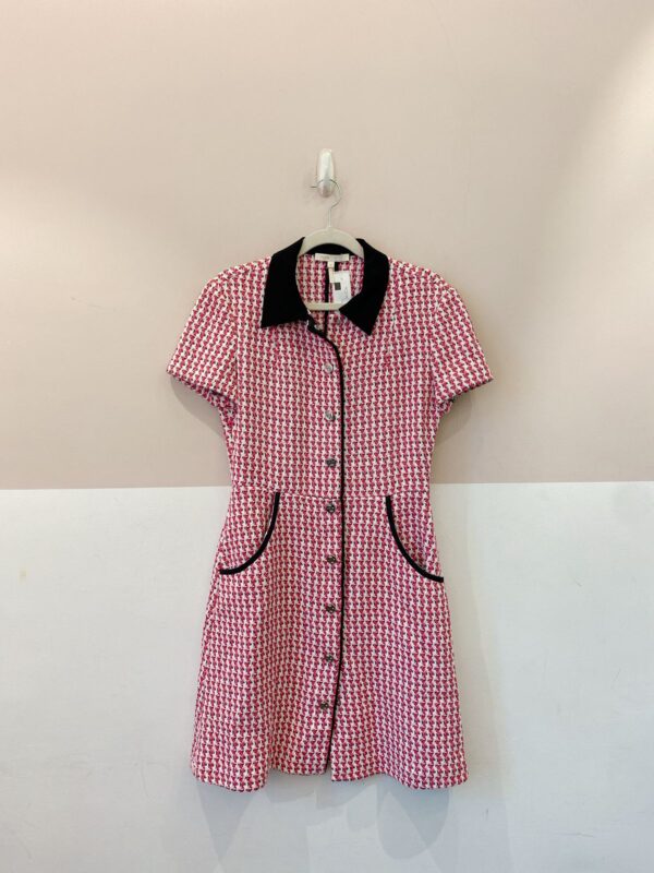 Vestido tweed rosa Maje 38