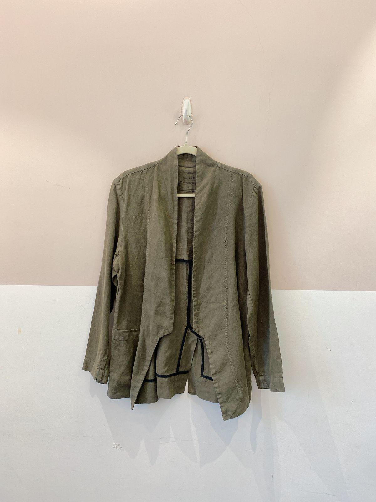 Blazer musgo linho Osklen M - Imagem 2