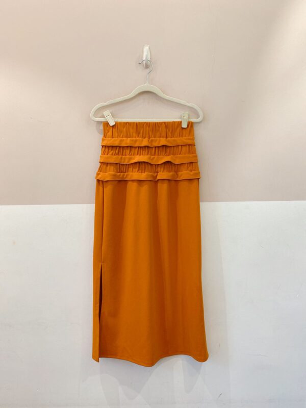 Saia midi cós largo telha Undertop 36