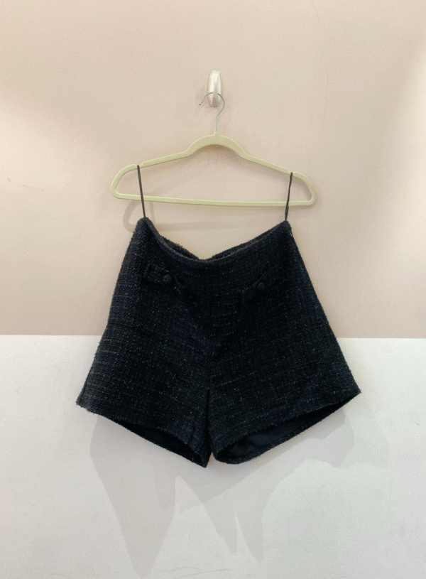 Short tweed preto It Brand M