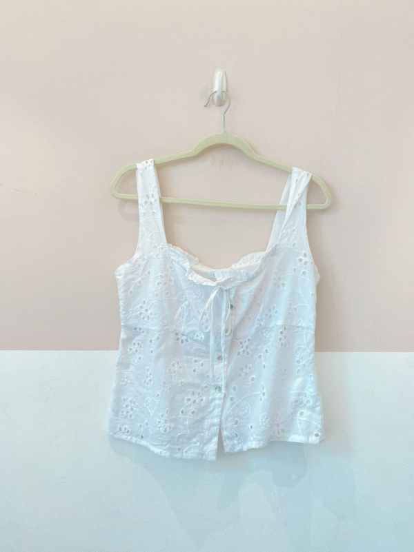 Blusa laise branca M