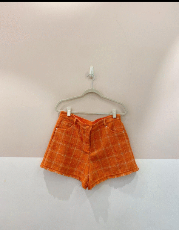 Short tweed laranja It Brand M