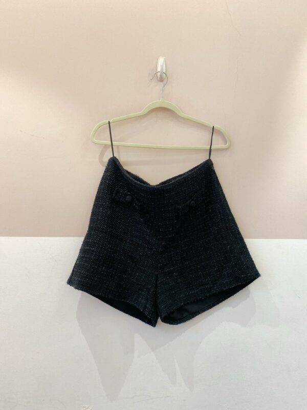 Short tweed preto It Brand G