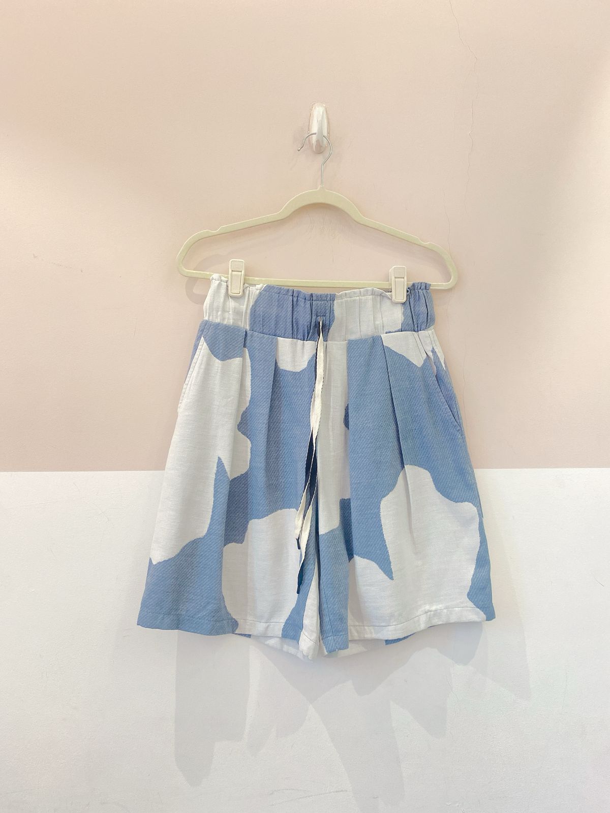 Short estampado azul A. Niemeyer 38 - Imagem 2