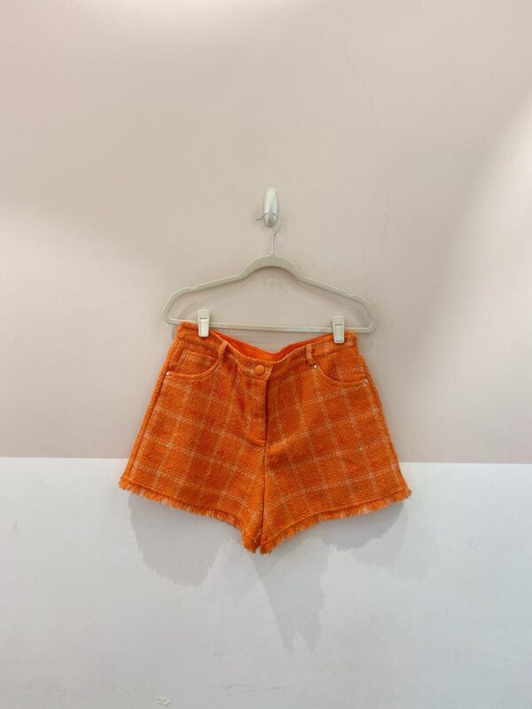 Short tweed laranja It Brand M