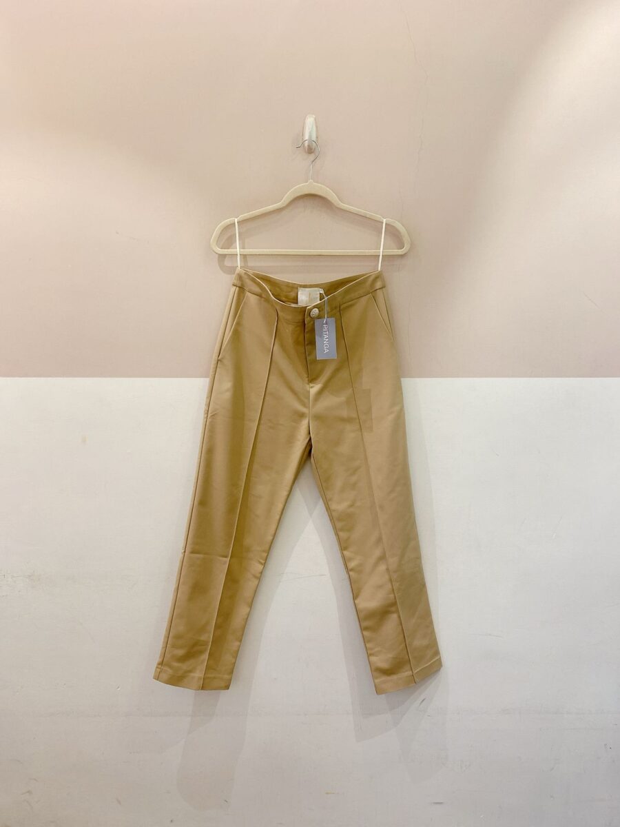 Calça social bege It Brand M