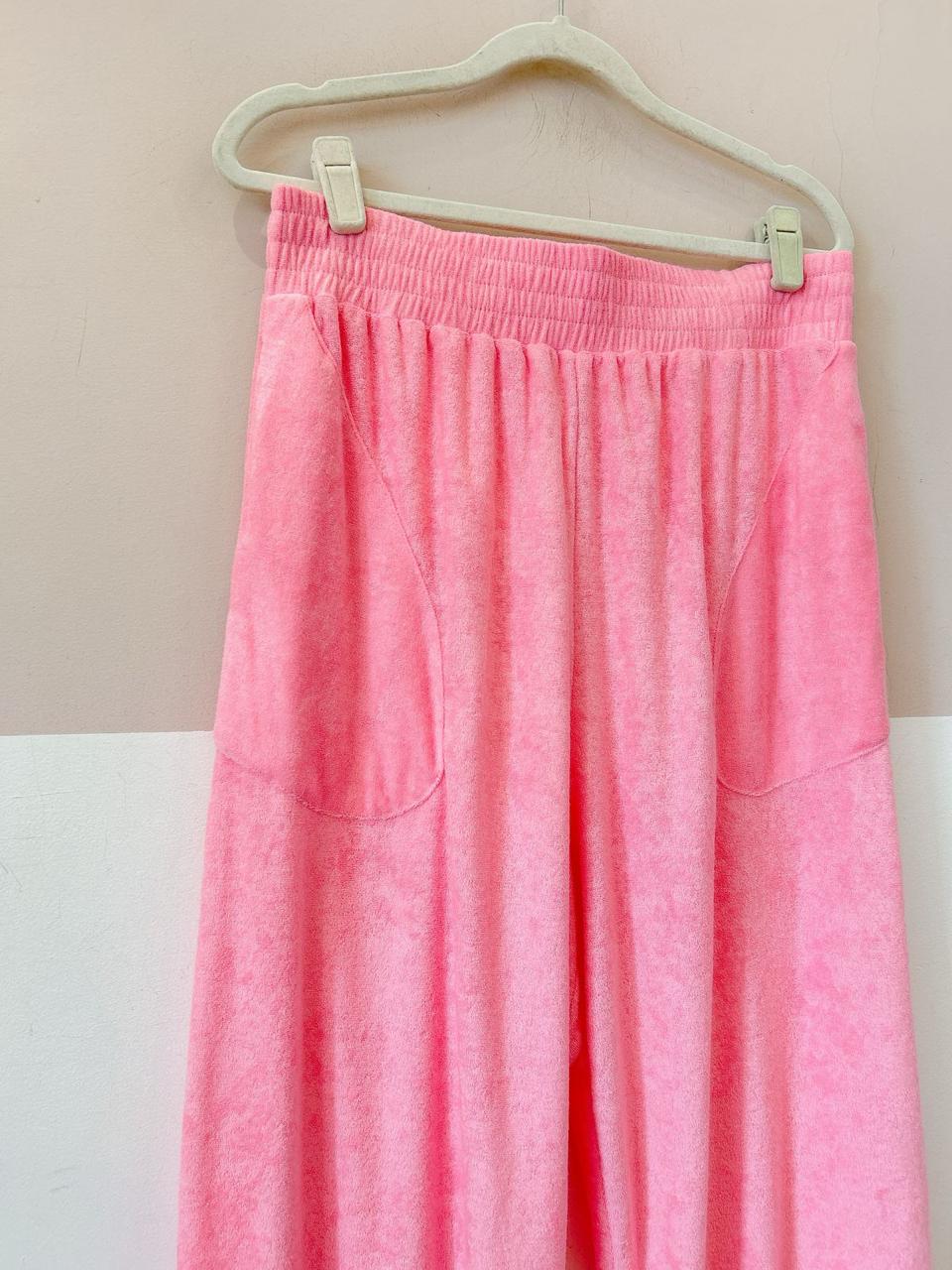 Calça atoalhada rosa Pitta G - Imagem 4