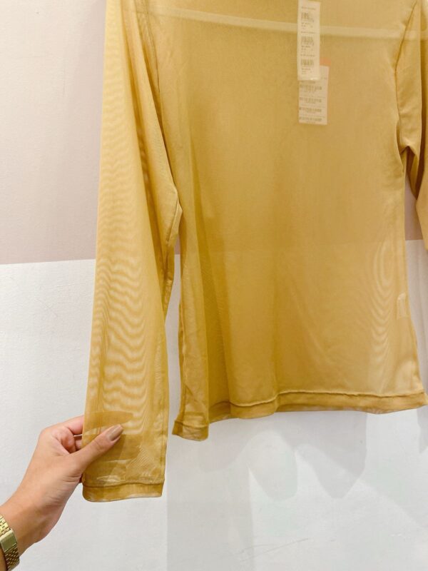 Blusa tule bege Pitta G - Imagem 3