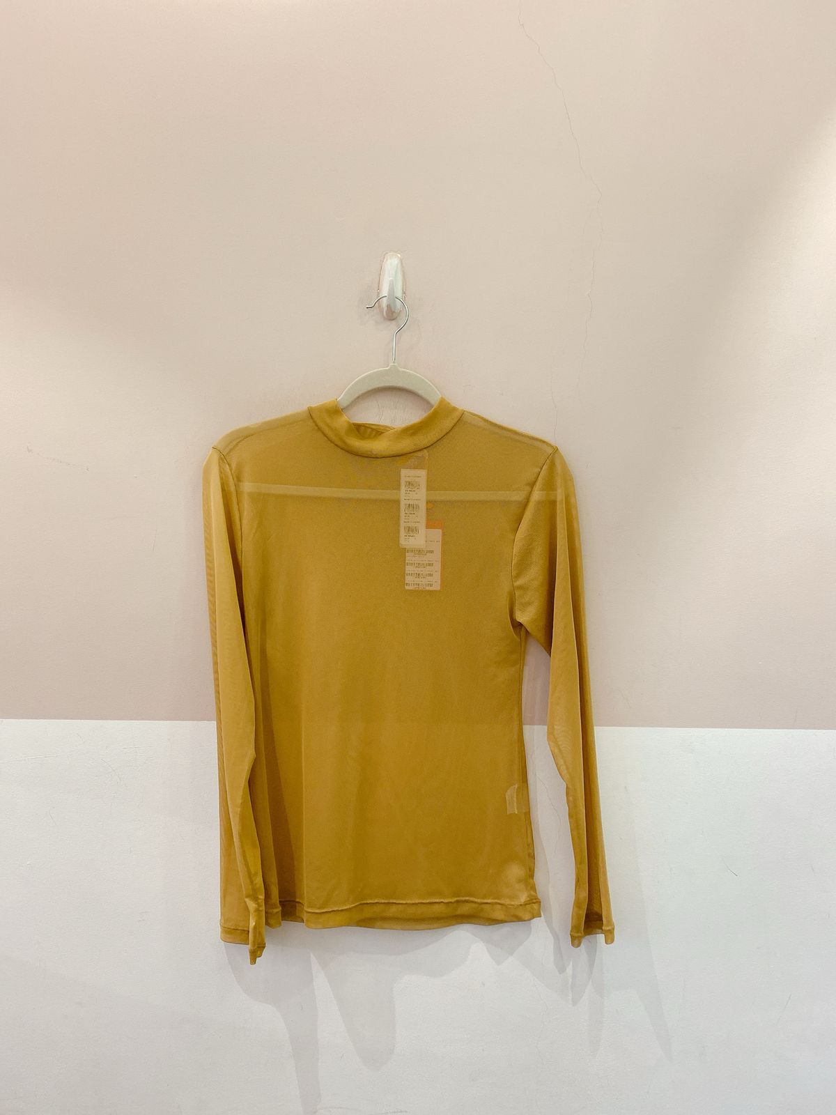 Blusa tule bege Pitta G - Imagem 2