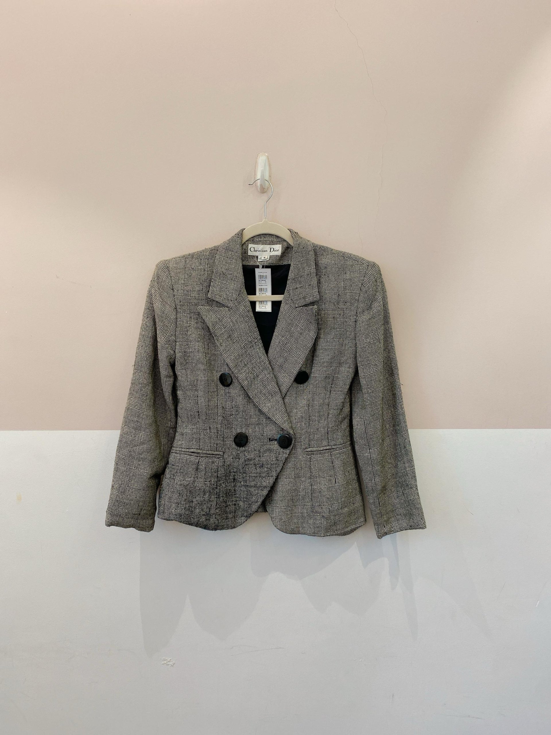 Blazer lã Christian Dior 38 - Imagem 2