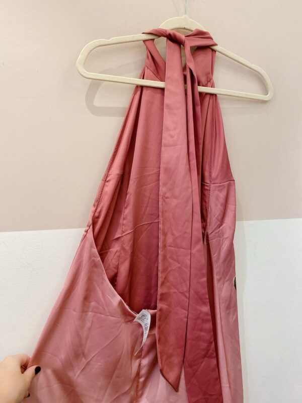 Vestido midi acetinado onça TiG 44 - Imagem 3