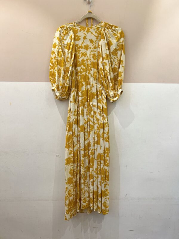 Vestido midi estampa amarela Andrea Marques 36