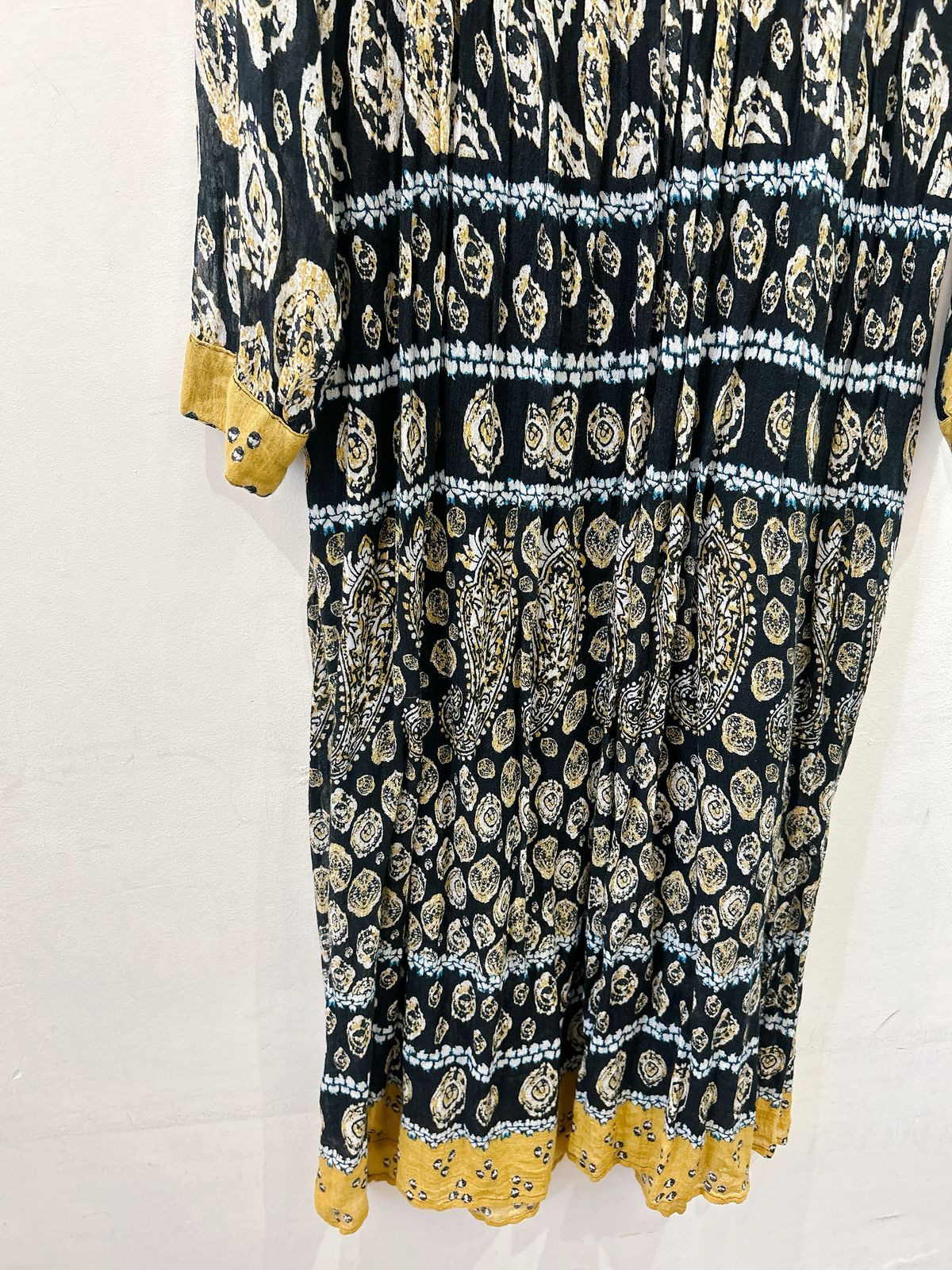 Vestido midi estampado Zara M - Imagem 4