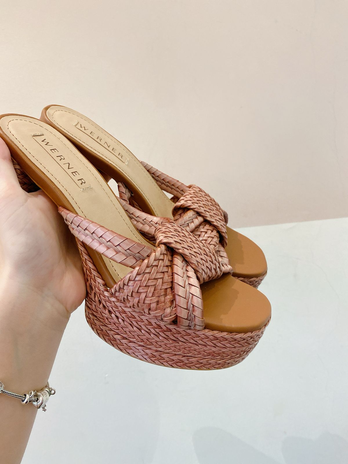 Tamanco treliça marrom Werner 37 - Imagem 4