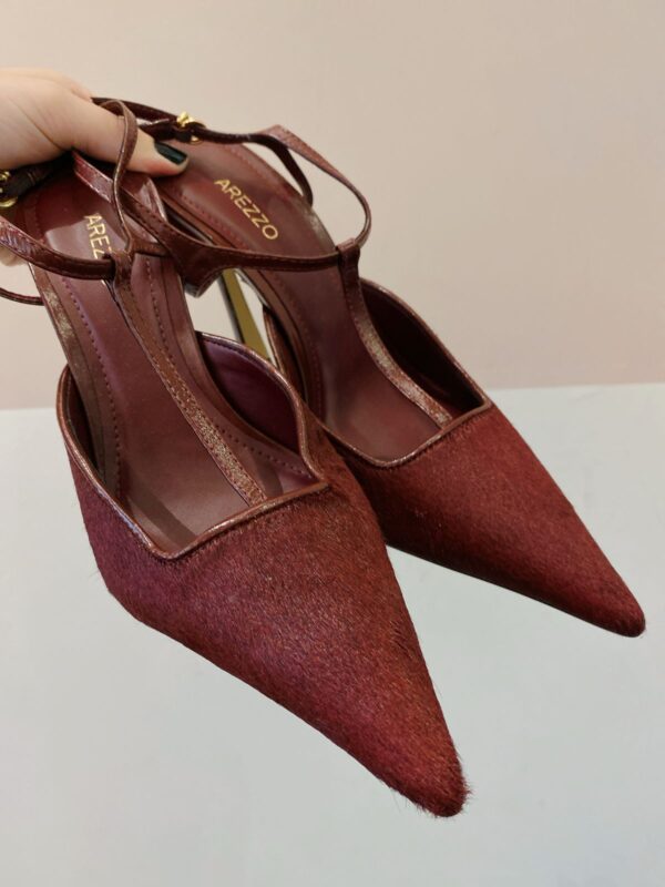 Scarpin vinho Arezzo 37 - Imagem 3
