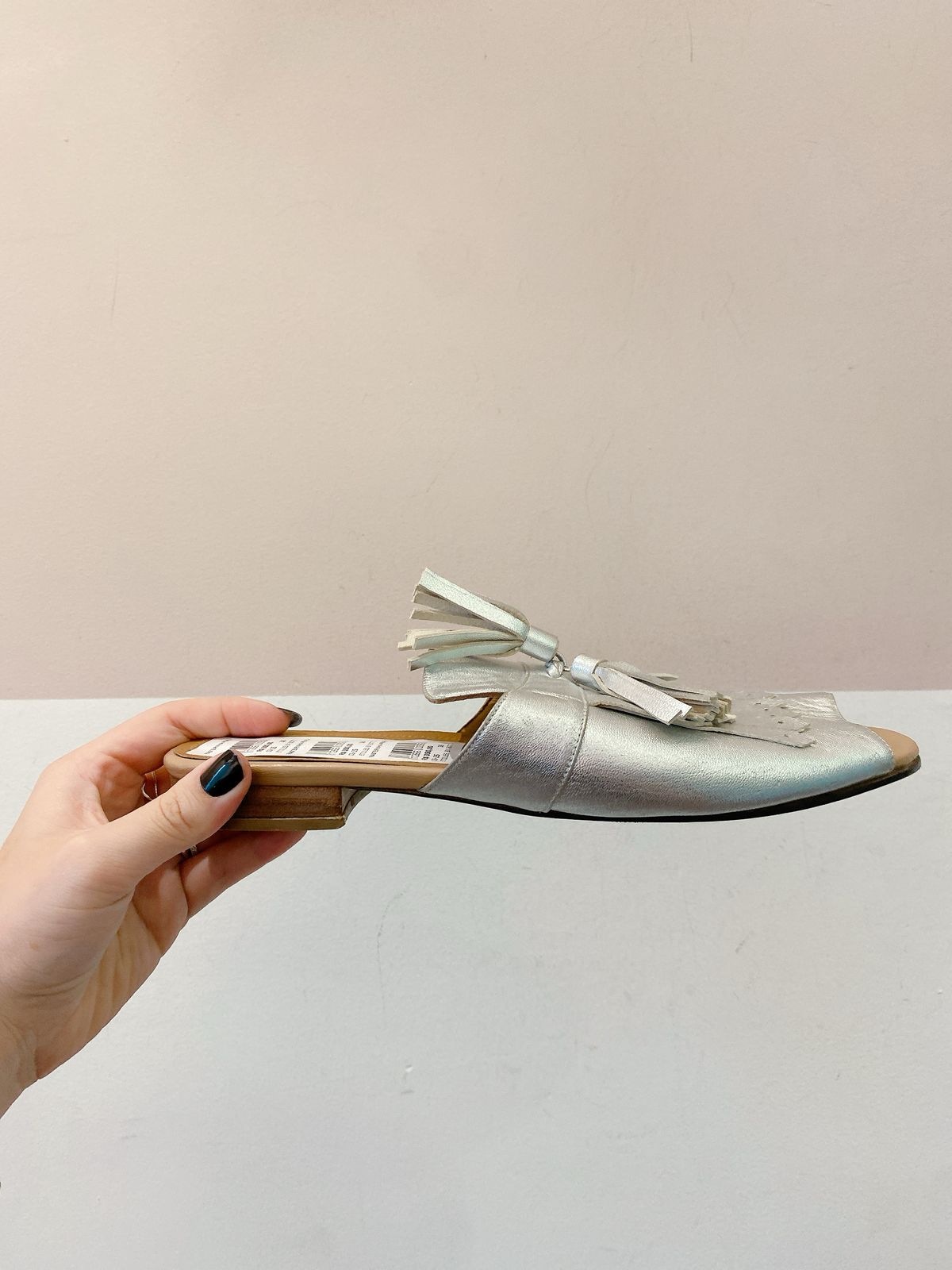 Rasteirinha prata Etoiles by Botti 38 - Imagem 6