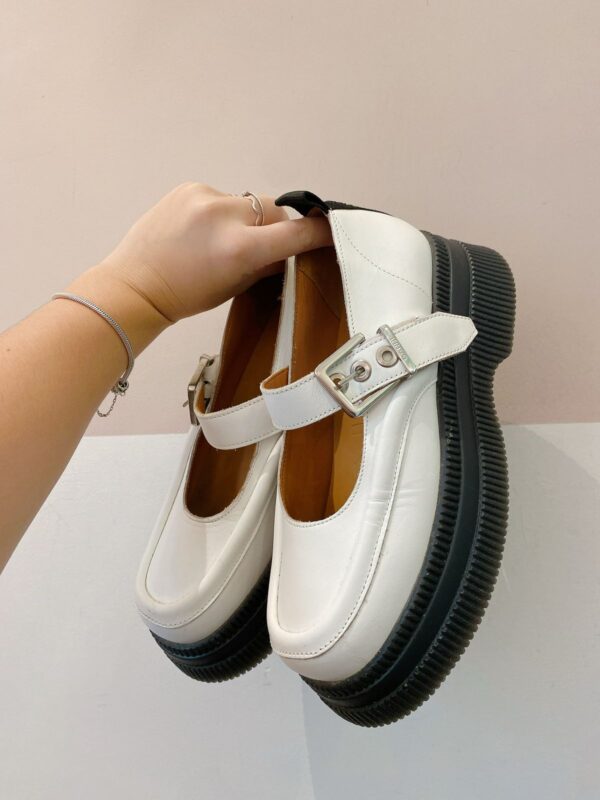 Sapato couro Ganni - Imagem 3