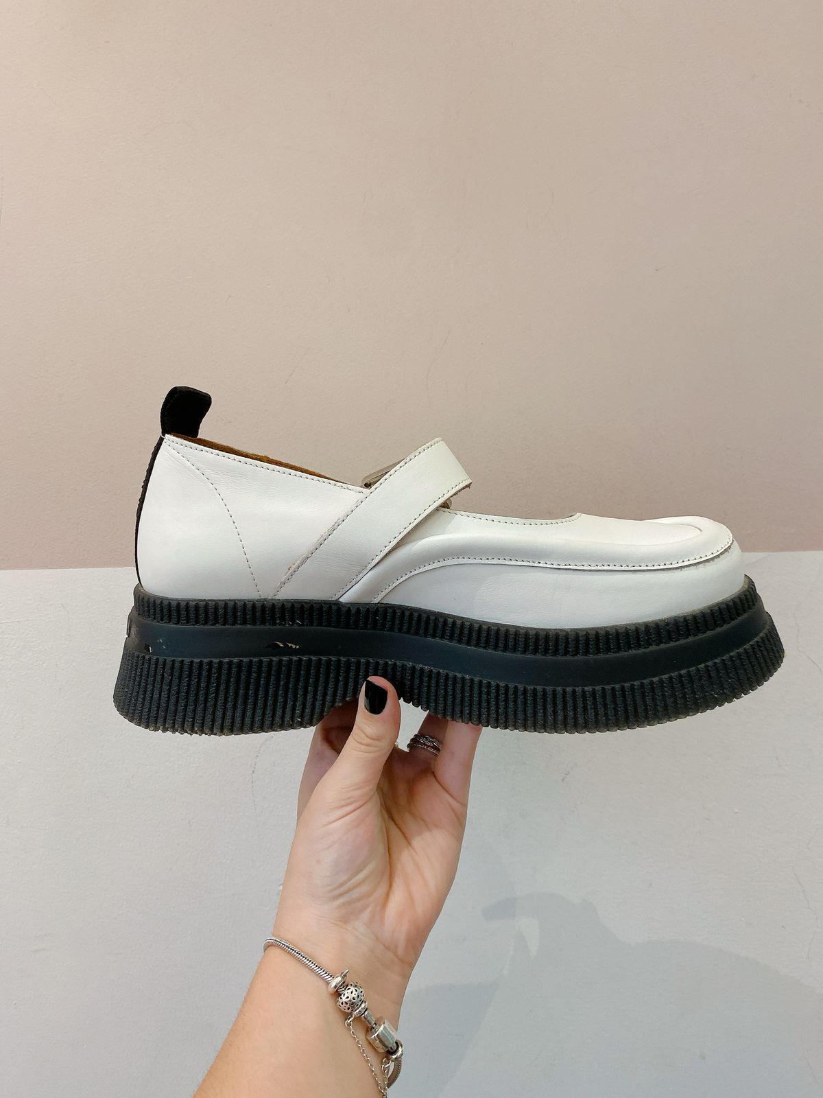 Sapato couro Ganni - Imagem 8