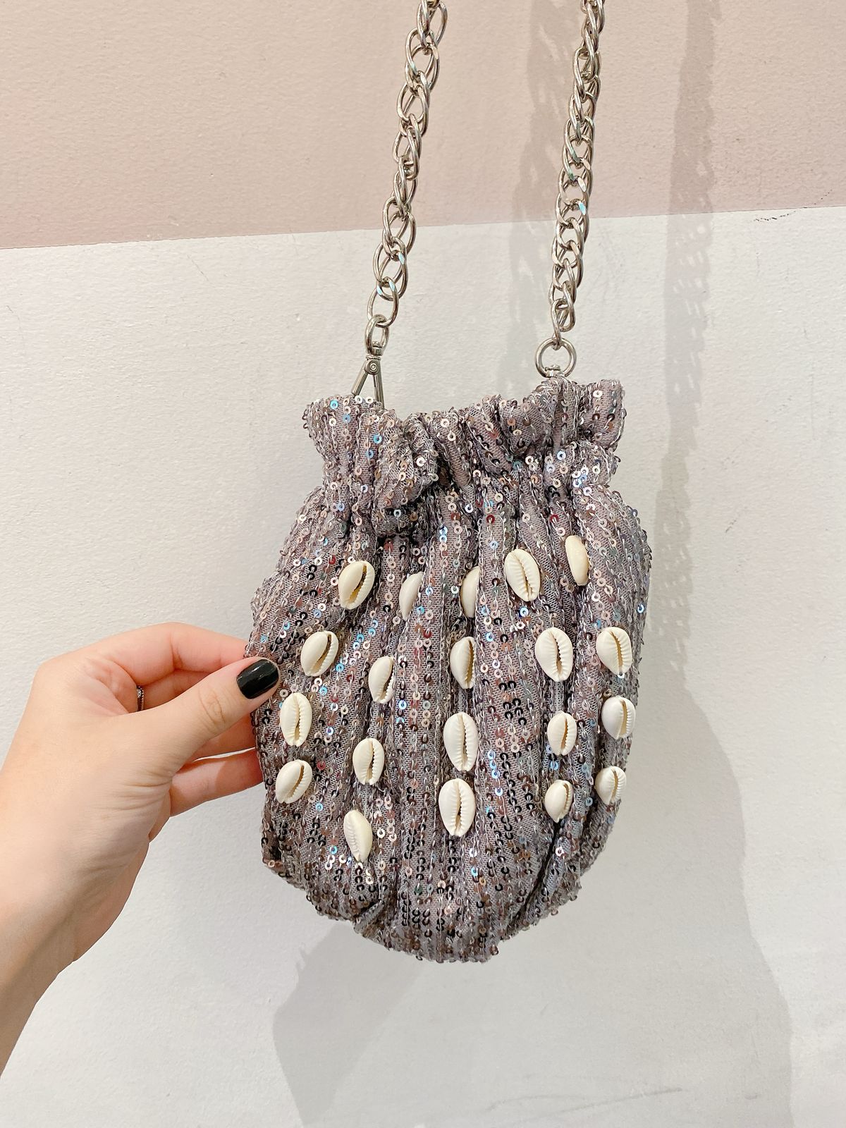 Bolsa saco prata búzios La Piscine - Imagem 4