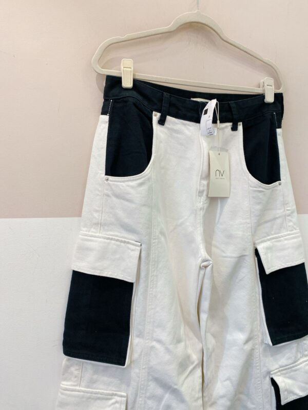 Calça cargo bicolor sueli BY NV 36 - Imagem 3