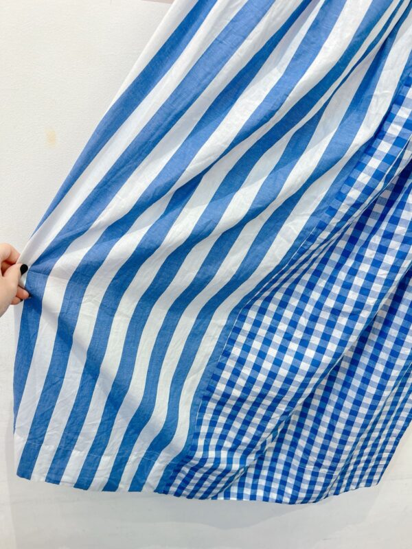 Saia vichy azul Wasabi G - Imagem 5