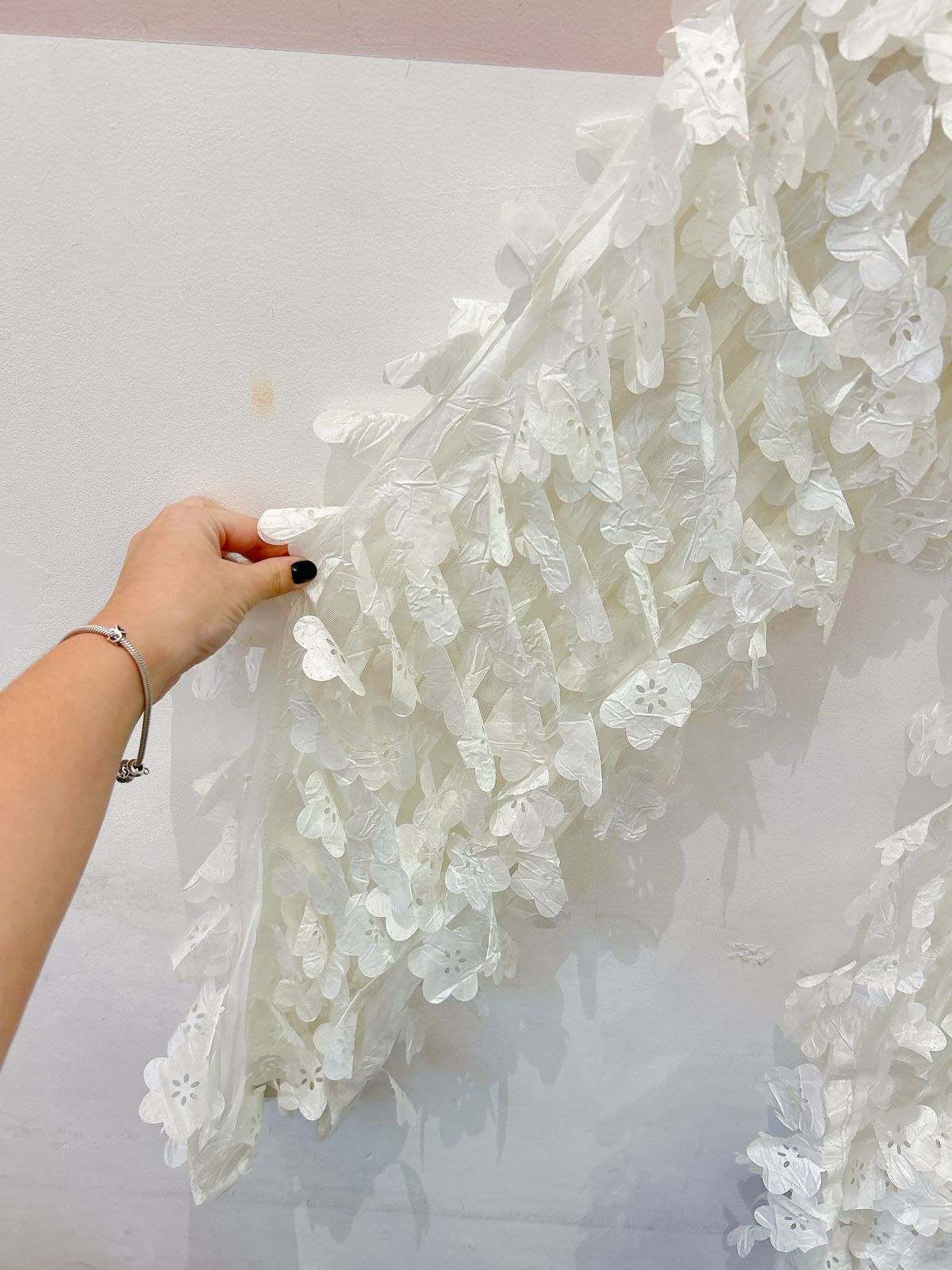 Calça branca aplicações Só Biquínis P - Imagem 6