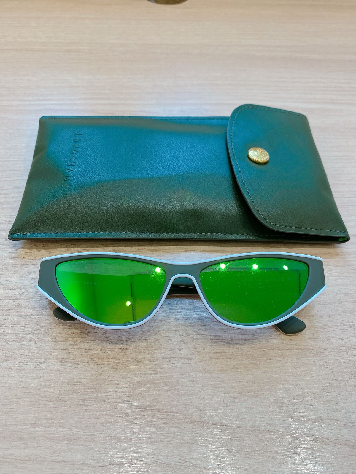 Óculos verde LongChamp - Imagem 2