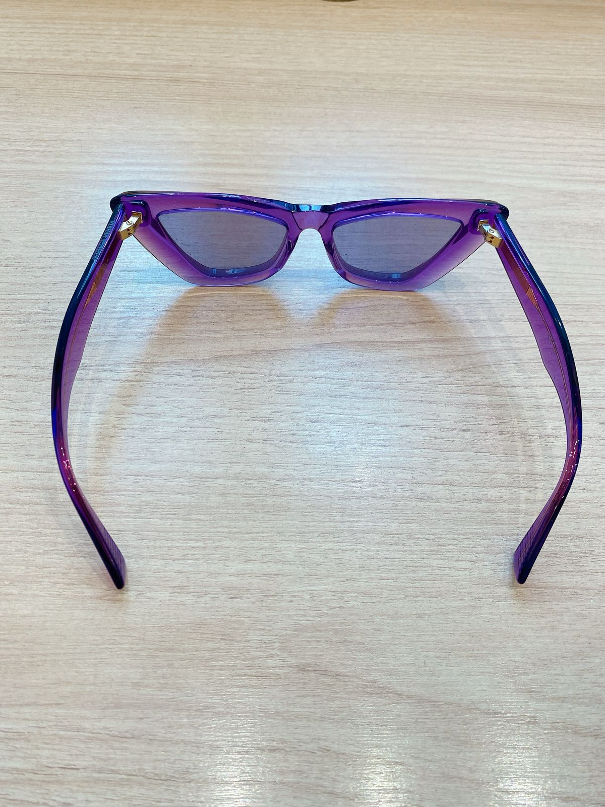 Óculos roxo Bottega - Imagem 4