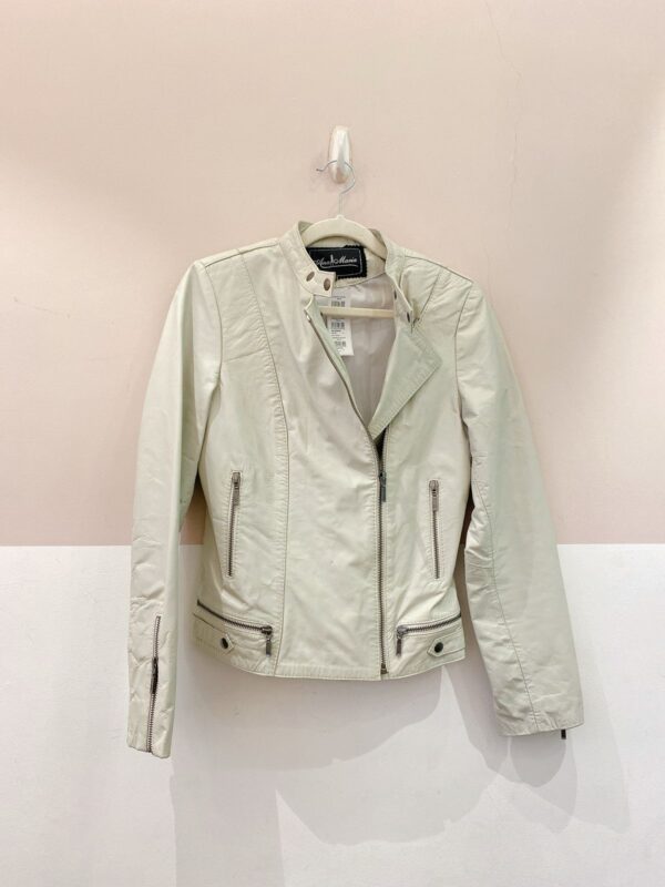 Jaqueta couro gelo Ana Maria M