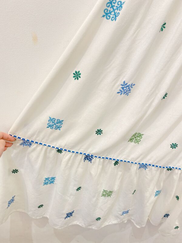 Vestido off white bordado Manu Manu 38 - Imagem 5