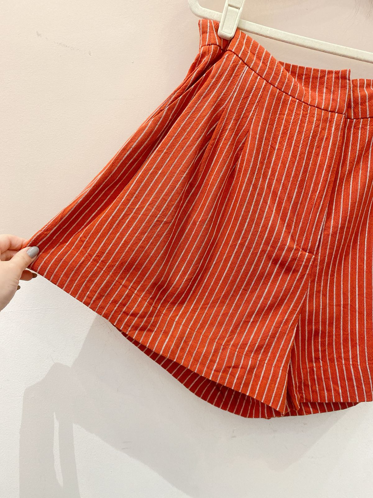 Short terracota listrado Hering 42 - Imagem 6