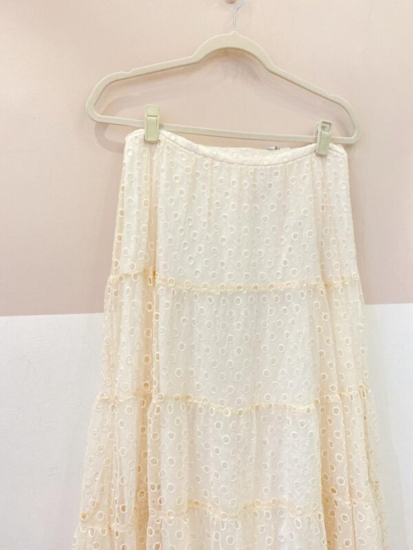 Saia longa off white renda Renner M - Imagem 3