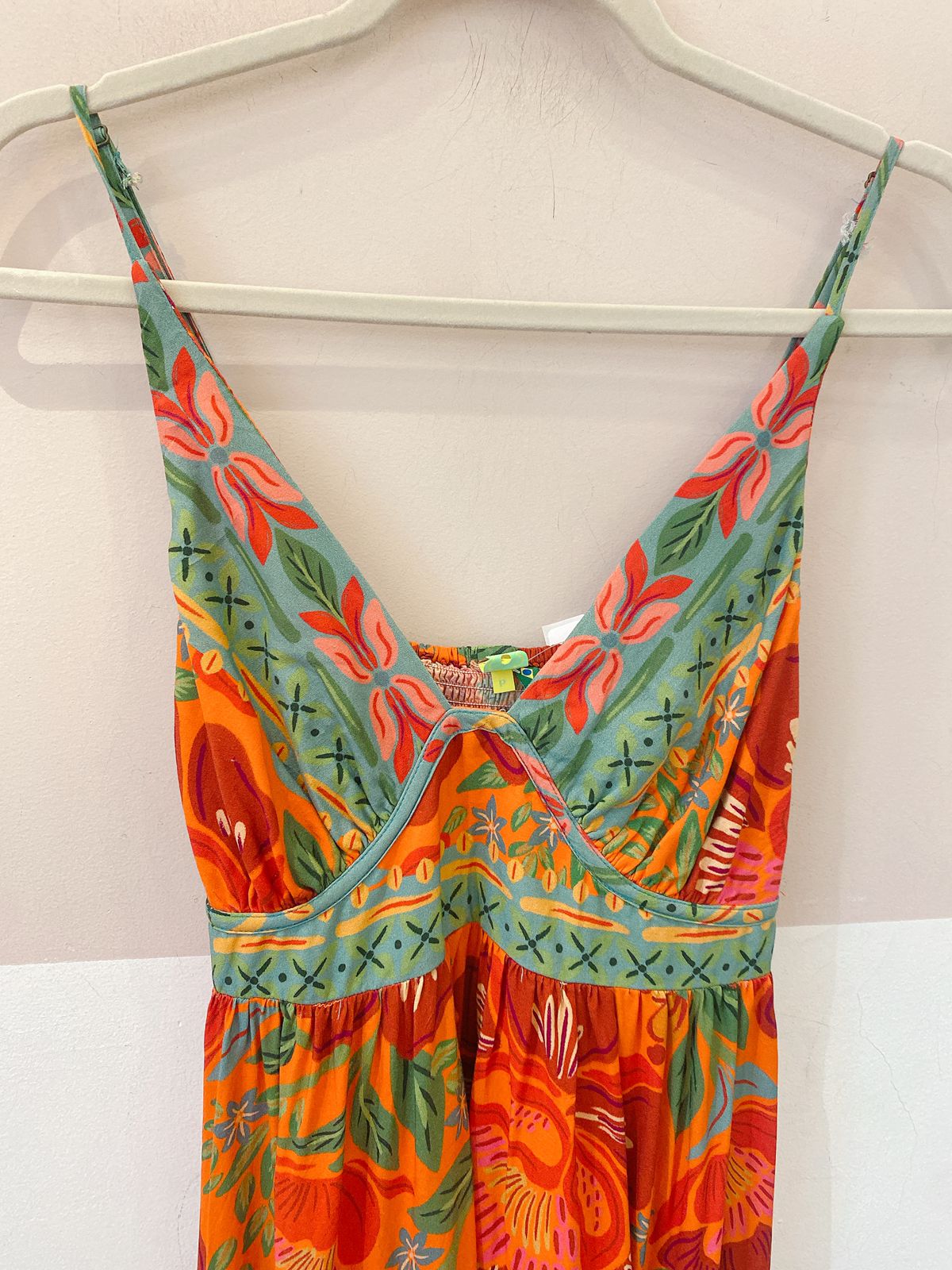 Vestido midi floral Farm P - Imagem 4