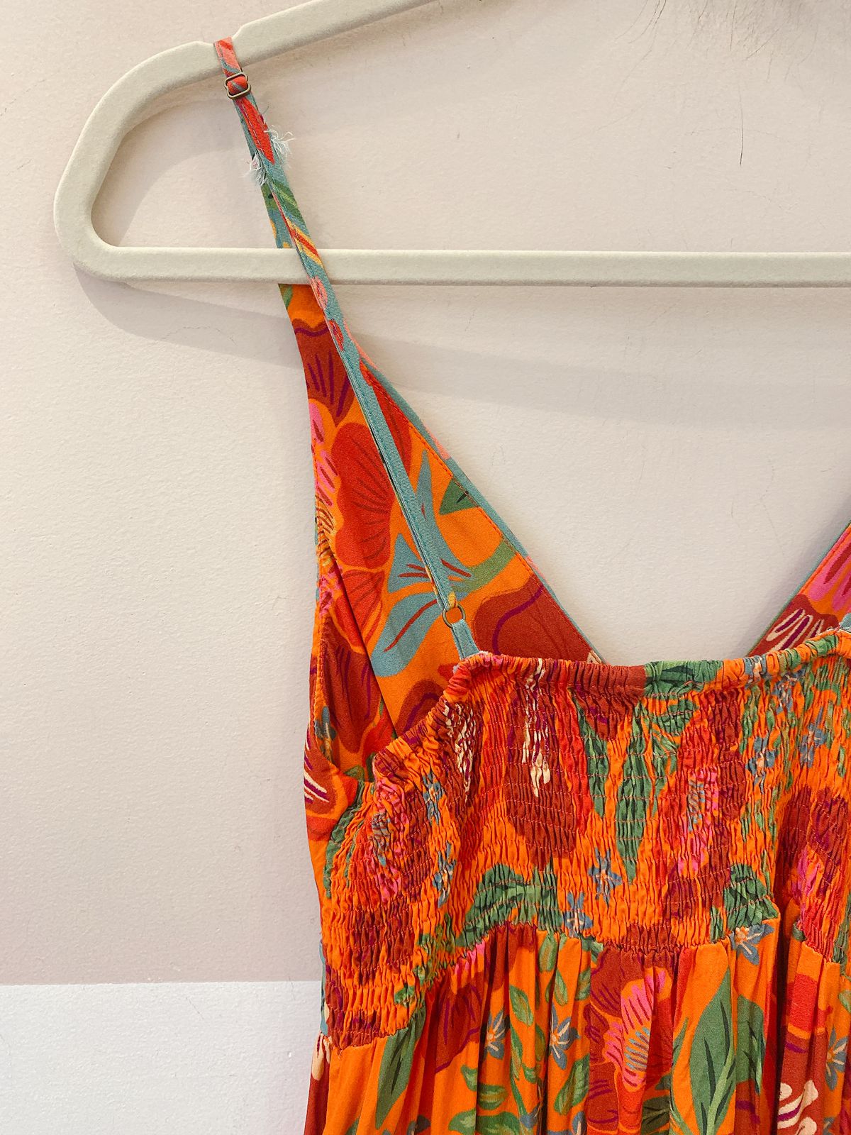 Vestido midi floral Farm P - Imagem 6