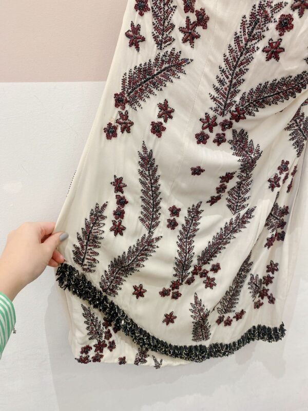 Vestido curto bordado off Animale 42 - Imagem 5