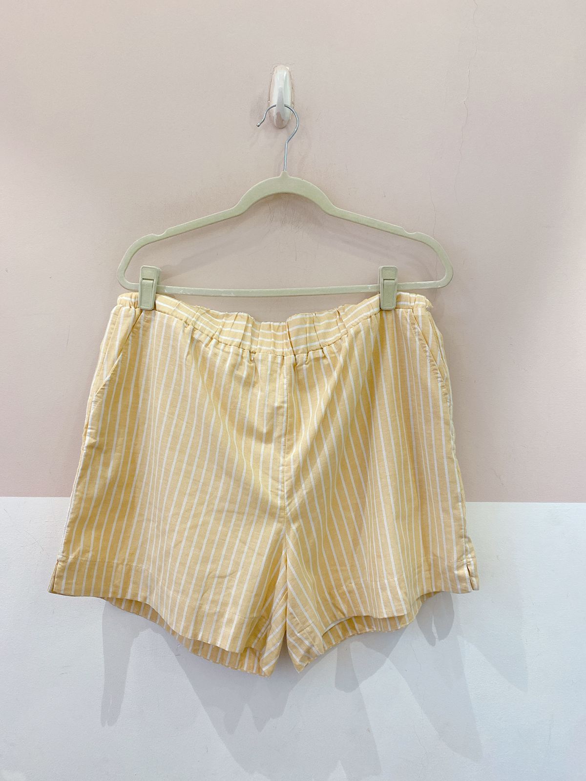 Short amarelo listrado Peepou GG - Imagem 2