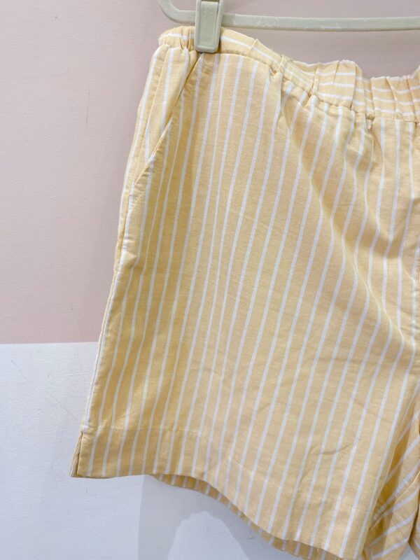 Short amarelo listrado Peepou GG - Imagem 5