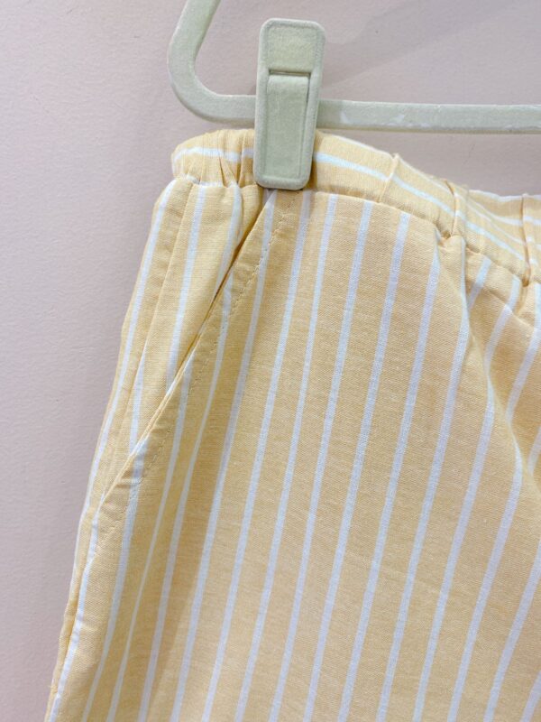 Short amarelo listrado Peepou GG - Imagem 3