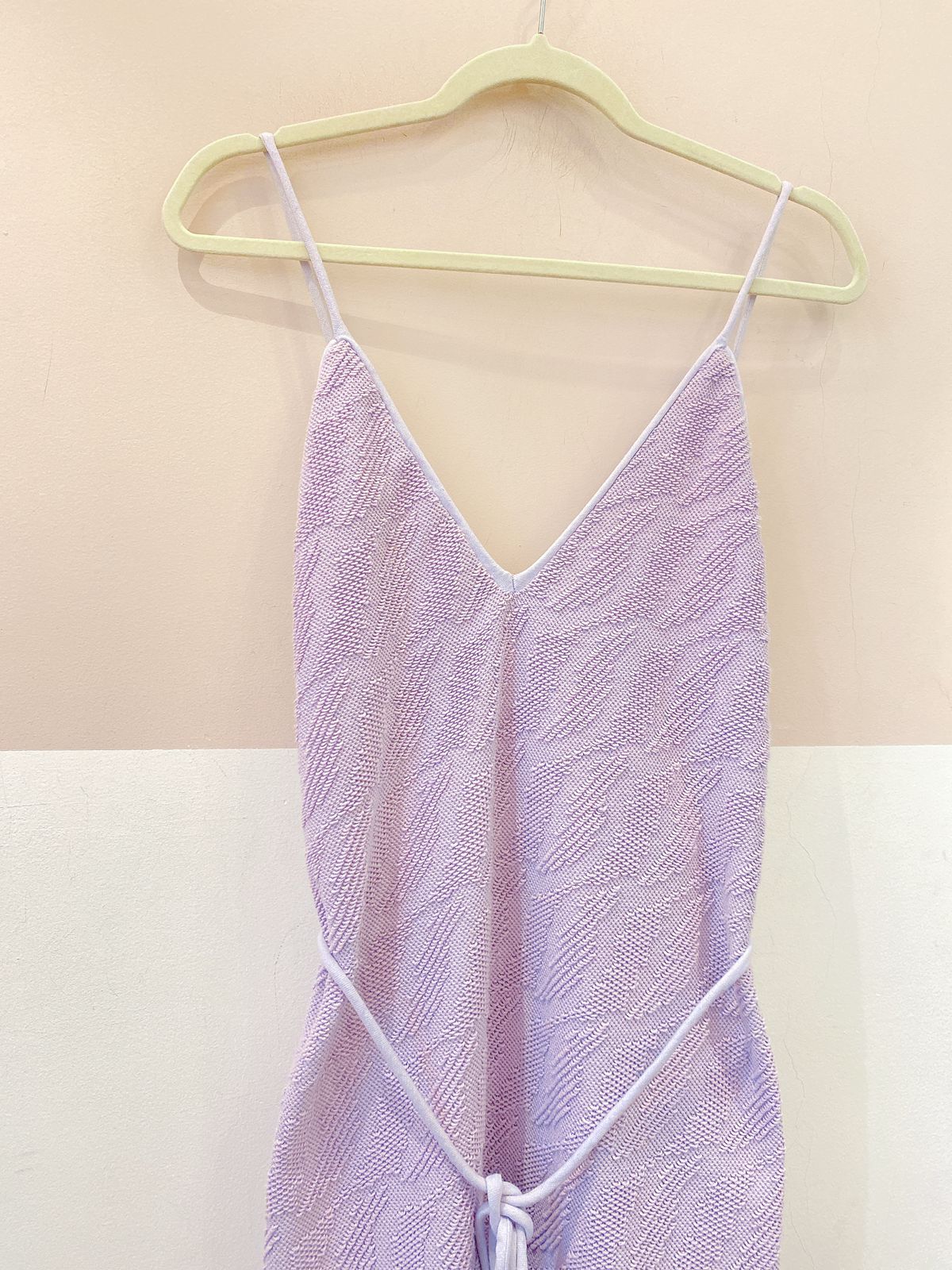 Vestido lilás tecido - Imagem 4