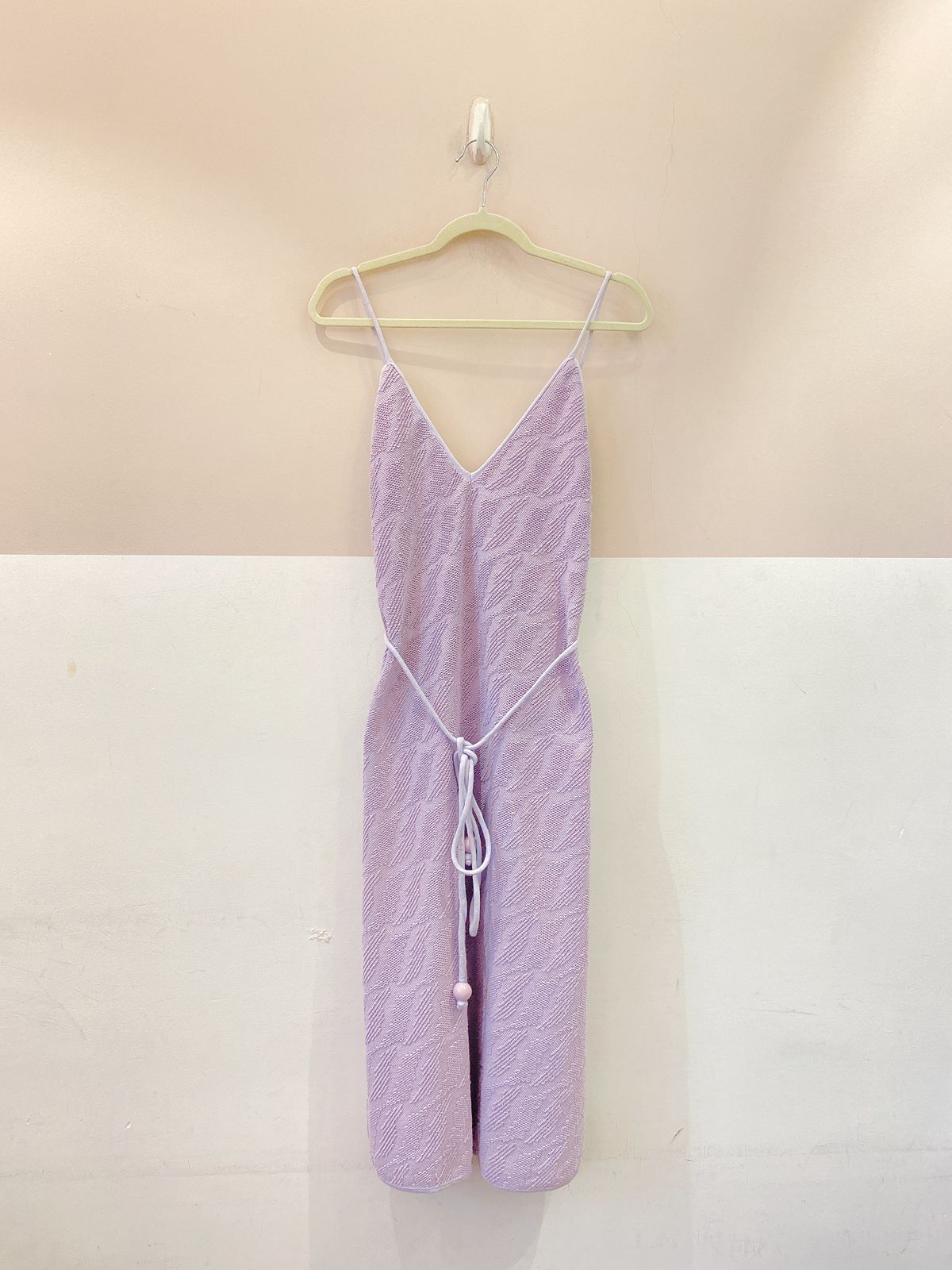 Vestido lilás tecido - Imagem 2