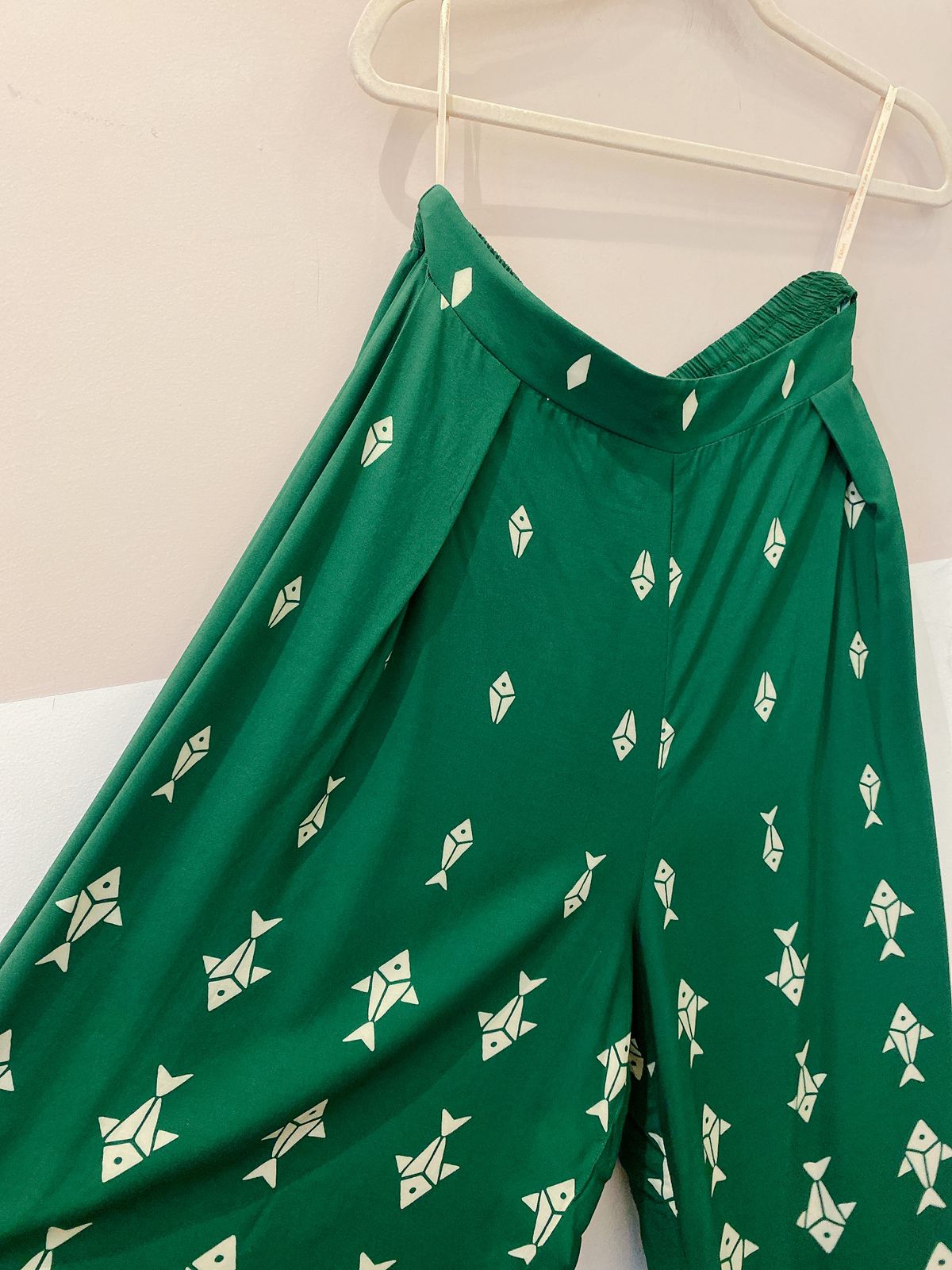 Calça verde peixinhos Farm GG - Imagem 4