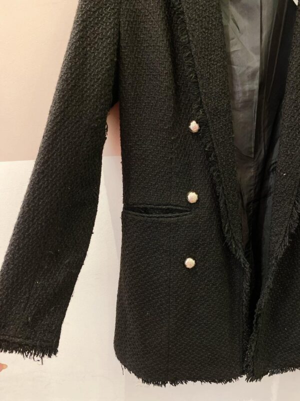 Blazer tweed preto Renner M - Imagem 5