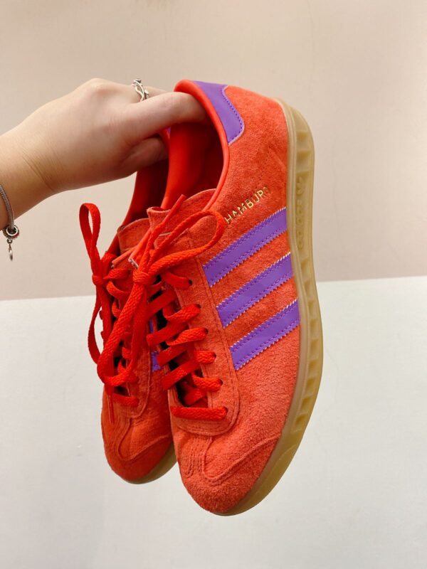 Tênis vermelho hamburg Adidas 36 - Imagem 5