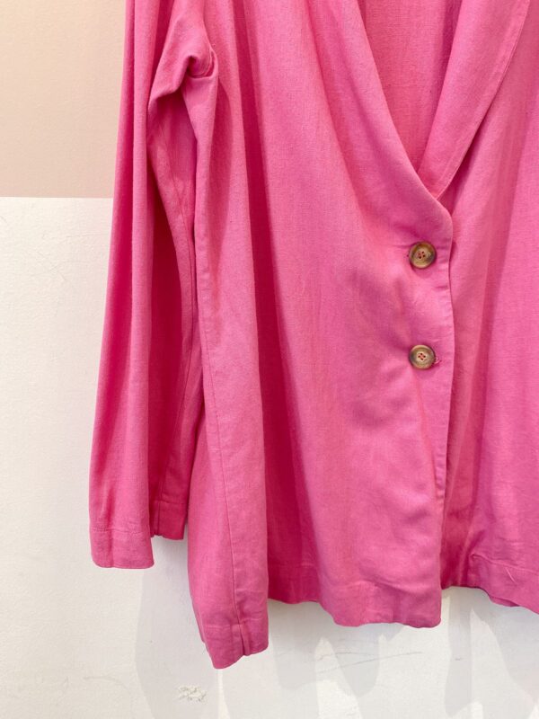 Blazer viscolinho rosa Farm G - Imagem 5