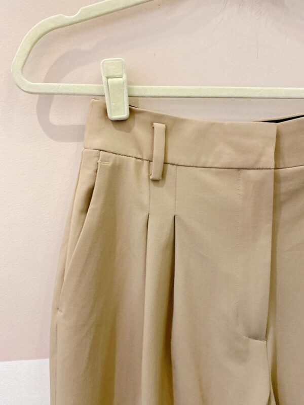 Calça alfaiataria bege Zara M - Imagem 3