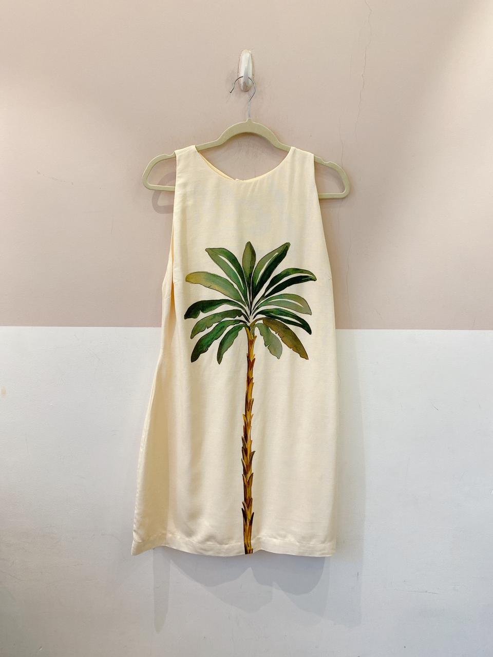 Vestido curto amarelo coqueiro Dress To G - Imagem 2