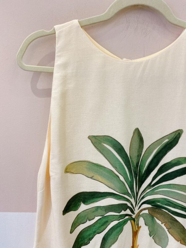 Vestido curto amarelo coqueiro Dress To G - Imagem 3