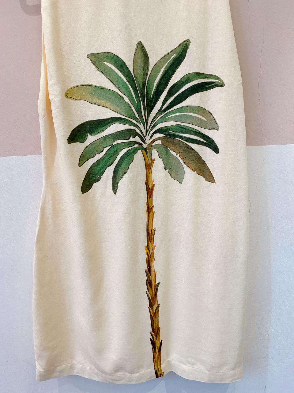 Vestido curto amarelo coqueiro Dress To G - Imagem 6