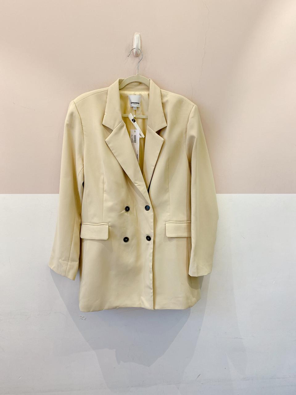 Blazer amarelo botões Nanaminze GG - Imagem 2